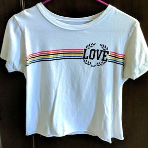 On Fire Love Crop Top